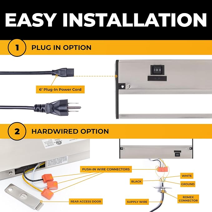 LED Under Cabinet Lighting Hardwired - Image 6