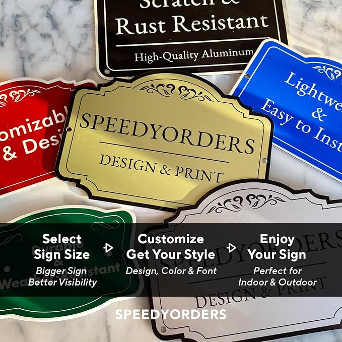 Custom Aluminum Signs: Driveway/Outdoor Metal, Waterproof, Forest Green 24x18 In - Image 5