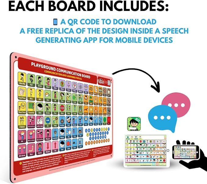 Weather-Proof Aluminum School Playground Communication Board - Image 6