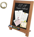 Newzealkids Tabletop Chalkboard Signs 10.2"x14" Magnetic Small Chalkboard Sign by Newzealkids