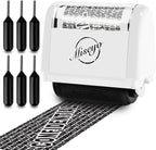 Miseyo Identity Theft Protection Roller Stamp Set by Miseyo