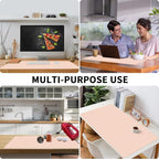 Bloss Pink Desk Mat, Leather Desk Pad, Desk Matt - Image 6