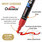 Overseas Blue Paint Pens Paint Markers - Image 2
