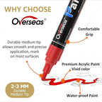 Overseas Black Paint Pens Paint Markers - Image 2