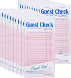 Methdic Guest Checks Pink Server Note Pads 1000 Orders Waitress Notepad - Image 8