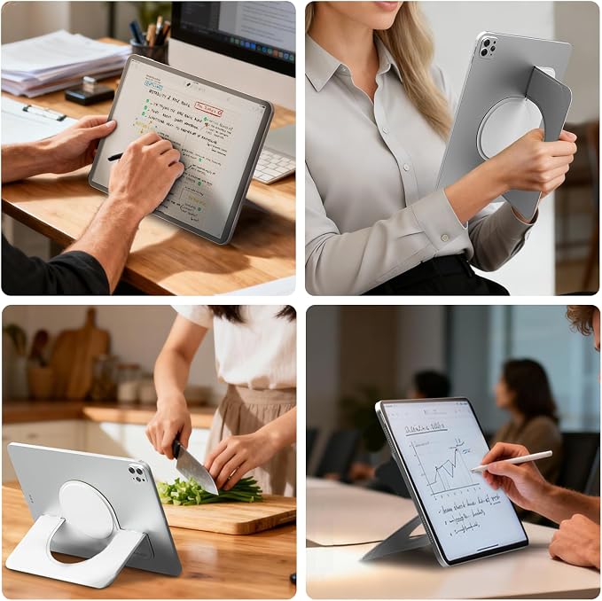 Nillkin Adhesive Tablet Stand, 0.14 inch Invisible Slim iPad Holder, Stepless - Image 7