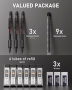 Nicpro 0.7 mm Mechanical Pencil Set - Image 6