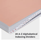 Smead Expandable Desk File Sorter, Alphabetical A–Z Organizer, 20 Laminated - Image 2