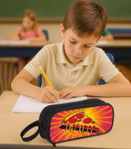 AnySmic Pizza Pencil Case for Boys Girls, Large Durable Pencil Pouch for Kids - Image 7