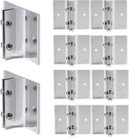 SINKAA Aluminum Corridor Sign Holder, 10 Pack Direct Sign Mount Bracket by SINKAA