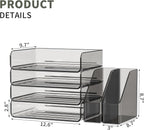 FANXIYQ Acrylic Paper Organizer - Image 3