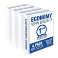 Samsill 1.5 Inch 3 Ring Binders, Made in USA, Economy Round Ring, 325 Sheet by Samsill