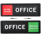 Office Sign – Do Not Disturb/Knock Welcome Slide Switch Sign, Premium Durable by Unknown