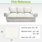 Couch Arm Covers, Sofa Arm Covers, Waterproof Armrest Cover - Image 6