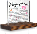 Diagnostician Gifts, Appreciation Desk Decor by Pariveca
