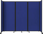 Versare Room Divider 360 Portable Wall Partition | Folding Panels | Large by VERSARE