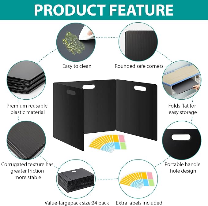 MuseLuxe 24 Pack Privacy Folders - Image 3