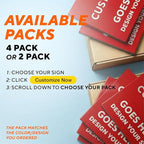 Custom Metal Signs, Personalized Aluminum Signs - Image 4