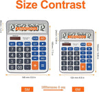 Desktop Calculator Extra Large 5-Inch Clear LCD Display 12-Digit Big Number - Image 8