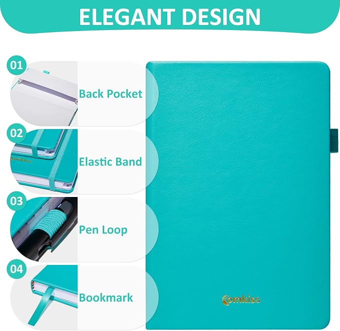 Comkiso Address Book with Individual Alphabetical Tabs Laminated, Large Print - Image 5