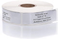 Silver Foil Personalized Return Address Labels Without Dispenser by ArtisticDirect