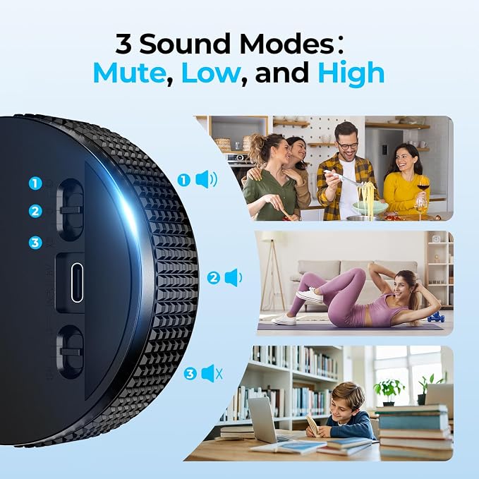 USB Rechargeable Magnetic Kitchen Timer - Image 4
