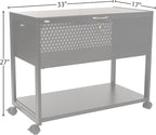 Safco Mobile File Cart, Fits Letter and Legal-Size Hanging Folders, Includes a - Image 3