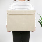 Bagnizer Large 42 Quarts Collapsible Stackable Storage Bins Cube - Image 3