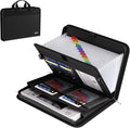 Fireproof & Waterproof Accordion File Organizer, 13-Pocket Expanding Document by Unknown