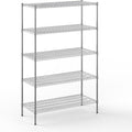 Regal Altair 21" Deep x 48" Wide x 74" Height Wire Shelving Kit | 5-Tier | NSF by Regal+Altair