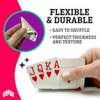 Copag Elite 100% Plastic Playing Cards, Poker Size Jumbo Index Single Deck - Image 3