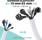 AGPTEK Cable Sleeve Cover, 10ft - Image 3