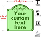 Custom Sign, Custom Indoor/Outdoor Decorative Sign，Aluminum Weatherproof Metal - Image 2