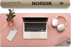 Nordik Felt and Leather Desk Mat by NordikByDesign