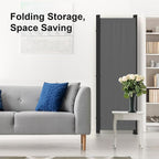 Kecreque Privacy Screen Room Divider as Dressing Screen 4 Panel Wall Room - Image 8