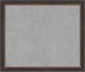Amanti Art Black Framed Magnetic Board 23x27 Medium Vision Board by AmantiArt