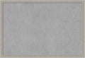 Amanti Art Grey Framed Magnetic Board 26x38 Large Vision Board by AmantiArt