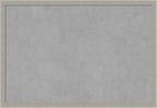 Amanti Art Grey Framed Magnetic Board 26x38 Large Vision Board by AmantiArt