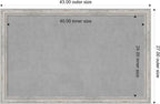 Amanti Art Silver Framed Magnetic Board 27x43 Large Vision Board - Image 4