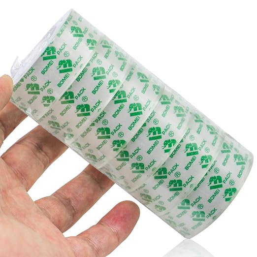 BOMEI PACK 96Rolls Crystal Clear Tape Refills - Image 5