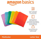 Amazon Basics Plastic 3 Hole Punch Folders - Image 2