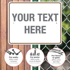 Custom Sign, Personalized Metal Signs, Customize - Image 4