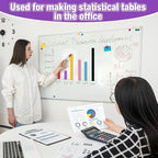 Saypacck 10 Rolls Whiteboard Magnetic Strips Roll Thin Strips 0.39 in x 16.4 ft - Image 3