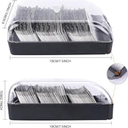 Eagle Business Card Box, Push-Button, Storage up to 550 Cards - Image 5