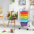 RELAX4LIFE 6-Drawer Rolling Storage Cart - Image 8
