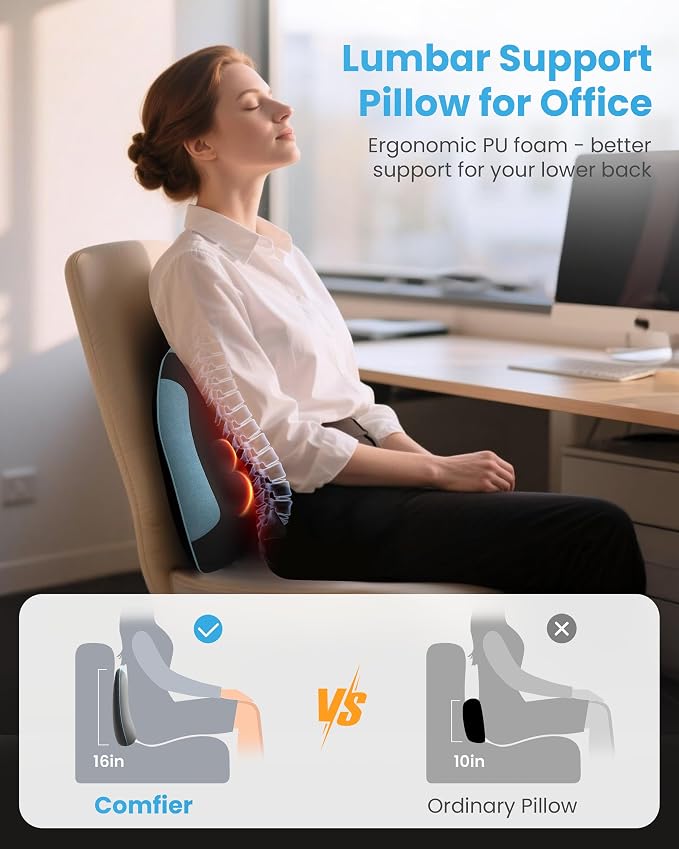 COMFIER Cordless Back Support Pillow - Image 4