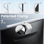 Quntis Monitor Light Bar Pro White, Eye-Care No Glare USB Computer Lamp - Image 8