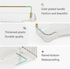 YCIA&DONE Corner Bathroom Counter Organizer, Makeup Organizer - Image 3