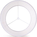 GO&SO Oatmeal Linen Drum Lamp Shade - Image 3