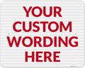 Custom Sign, Personalized Metal Signs, Customize by SigoSigns
